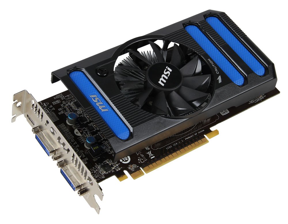 MSI Placa gráfica NVIDIA GeForce GTX 650 Ti 1GB GDDR5 PCI Express